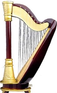 fancy harp